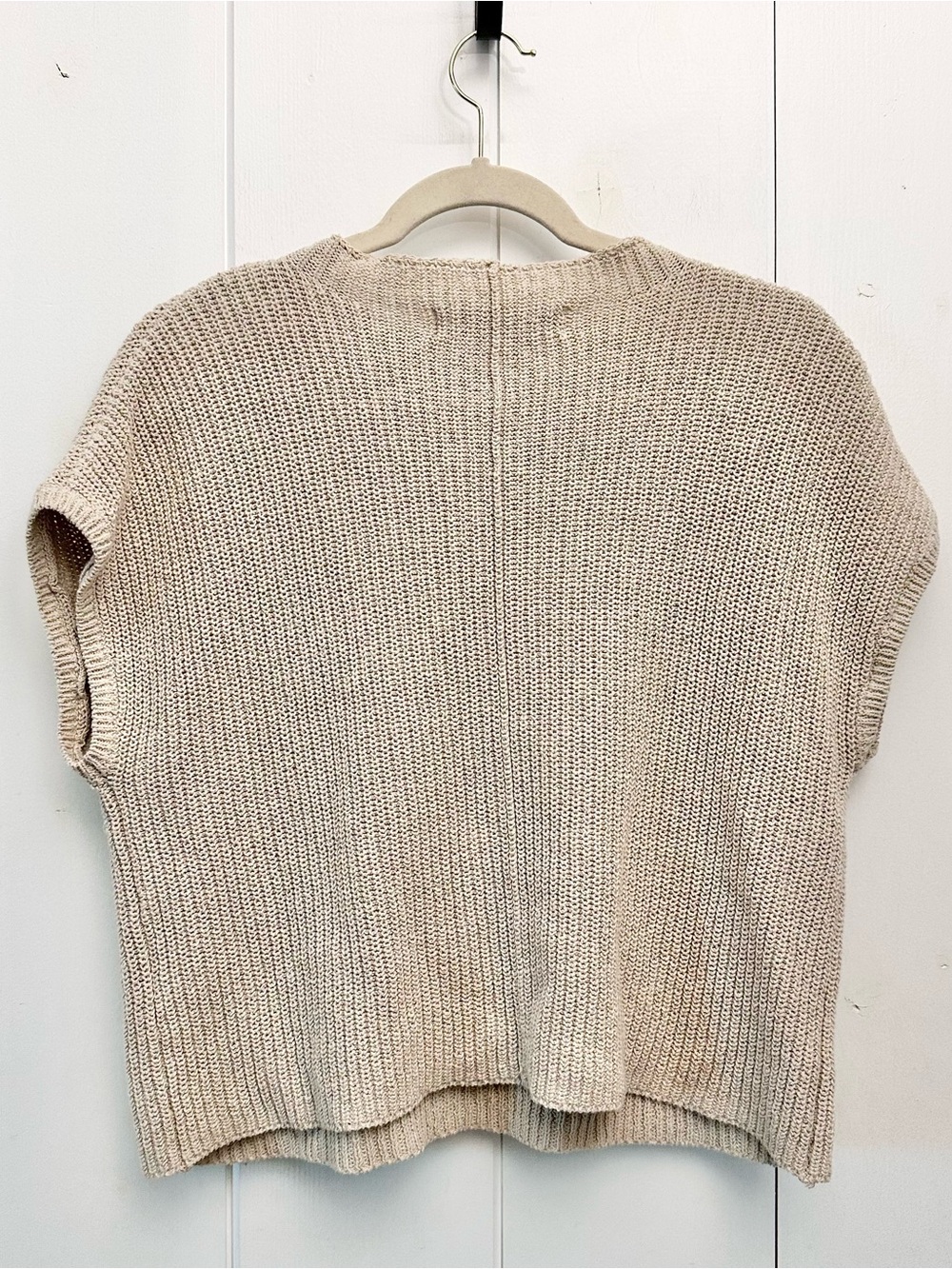 Free People Freya Sweater Top In Oatmeal Bone Size Small - Picture 7 of 11